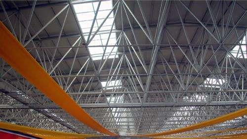 九台盘点螺栓球网架构件施工前的检验工作